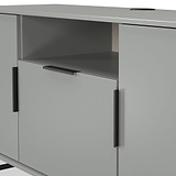 Ashbourne Multi Media TV Unit Dusk Grey from Roseland Furniture