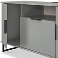 Ashbourne Multi Media TV Unit Dusk Grey from Roseland Furniture