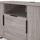 Ashbourne Multi Media TV Unit Grey Oak from Roseland Furniture