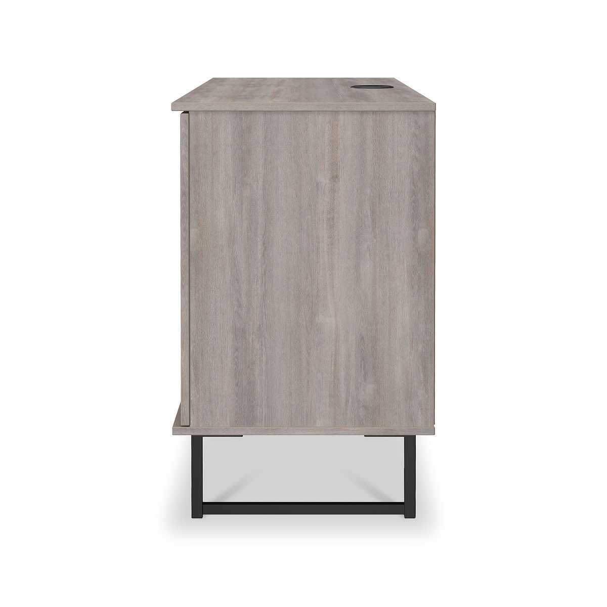 Ashbourne Multi Media TV Unit Grey Oak from Roseland Furniture