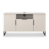 Ashbourne Multi Media TV Unit Cashmere Matt from Roseland Furniture