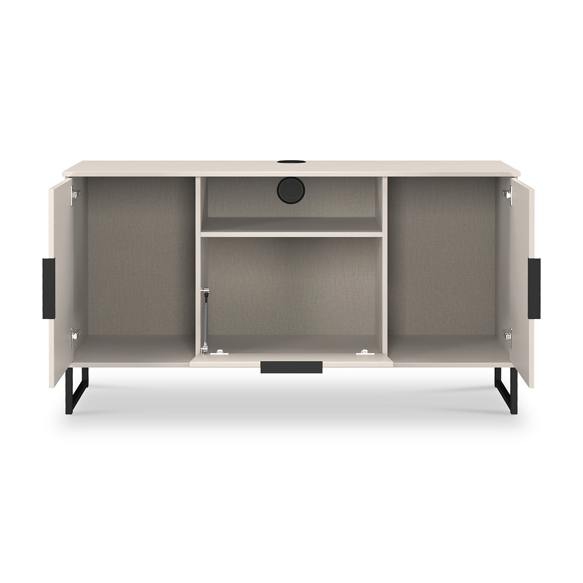 Ashbourne Multi Media TV Unit Cashmere Matt from Roseland Furniture