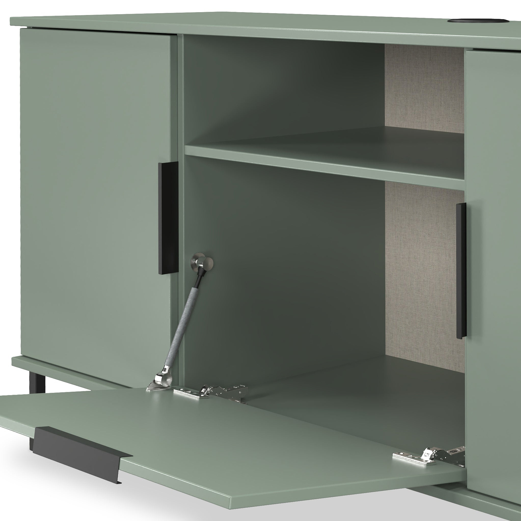 Ashbourne Multi Media TV Unit Reed Green from Roseland Furniture