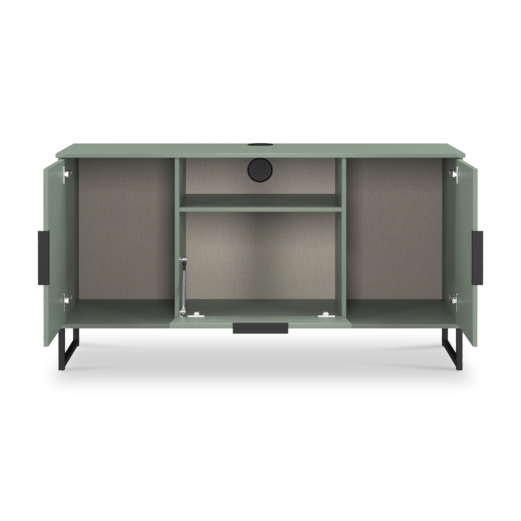 Ashbourne Multi Media TV Unit Reed Green from Roseland Furniture
