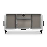 Ashbourne Multi Media TV Unit White Matt from Roseland Furniture