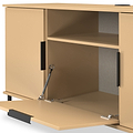 Ashbourne Multi Media TV Unit Yellow Matt from Roseland Furniture