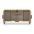 Ashbourne Multi Media TV Unit Yellow Matt from Roseland Furniture