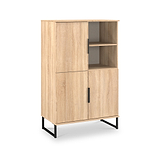 Ashbourne Cabinet Oak from Roseland Furniture