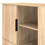 Ashbourne Cabinet Oak from Roseland Furniture