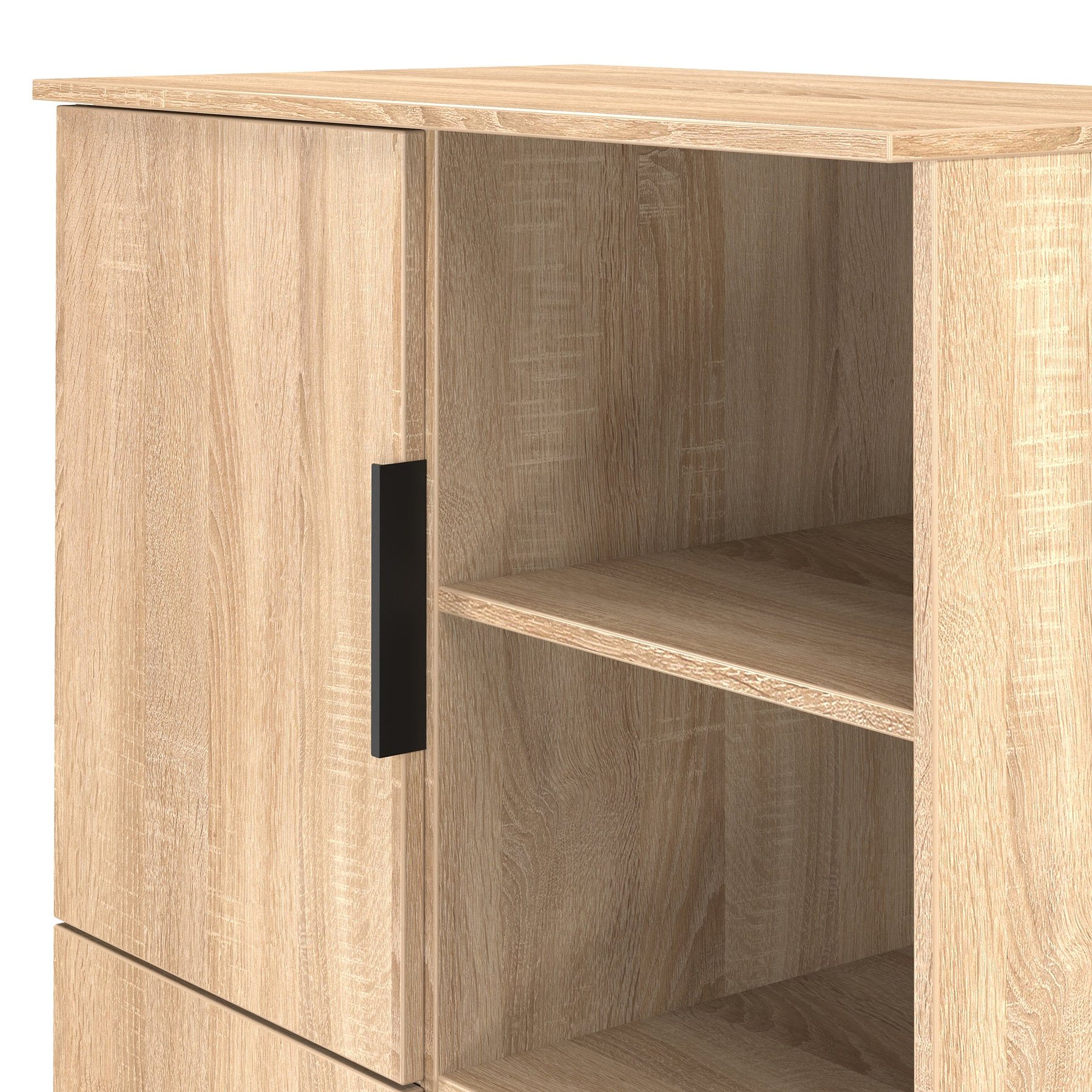 Ashbourne Cabinet Oak from Roseland Furniture