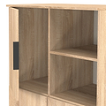 Ashbourne Cabinet Oak from Roseland Furniture