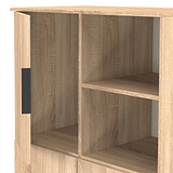 Ashbourne Cabinet Oak from Roseland Furniture