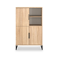 Ashbourne Cabinet Oak from Roseland Furniture