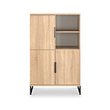 Ashbourne Cabinet Oak from Roseland Furniture