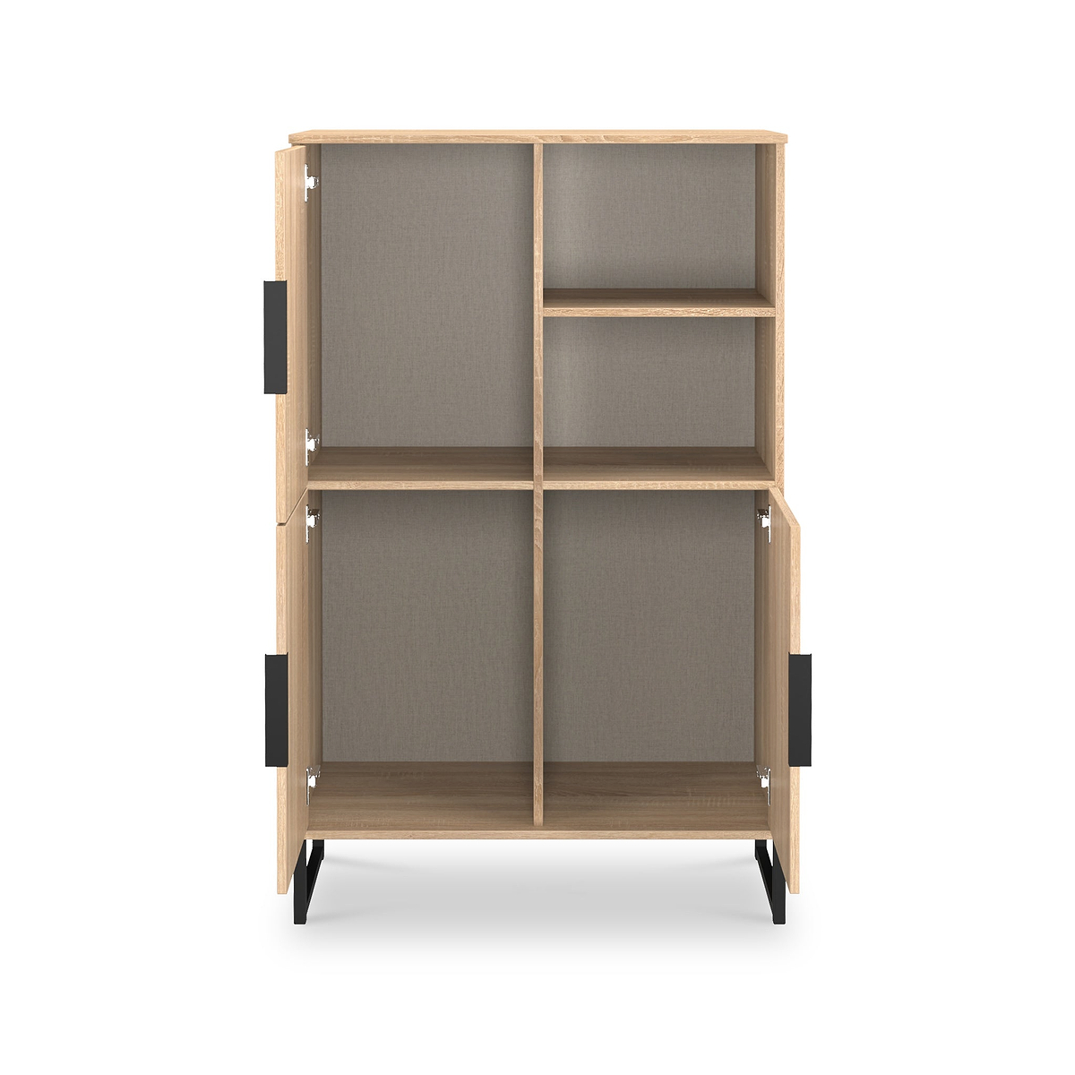 Ashbourne Cabinet Oak from Roseland Furniture