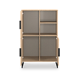 Ashbourne Cabinet Oak from Roseland Furniture
