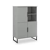Ashbourne Cabinet Dusk Grey from Roseland Furniture