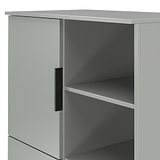 Ashbourne Cabinet Dusk Grey from Roseland Furniture