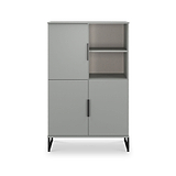 Ashbourne Cabinet Dusk Grey from Roseland Furniture