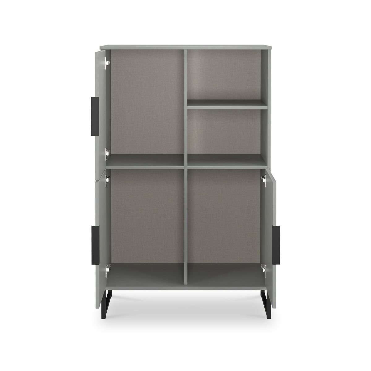 Ashbourne Cabinet Dusk Grey from Roseland Furniture
