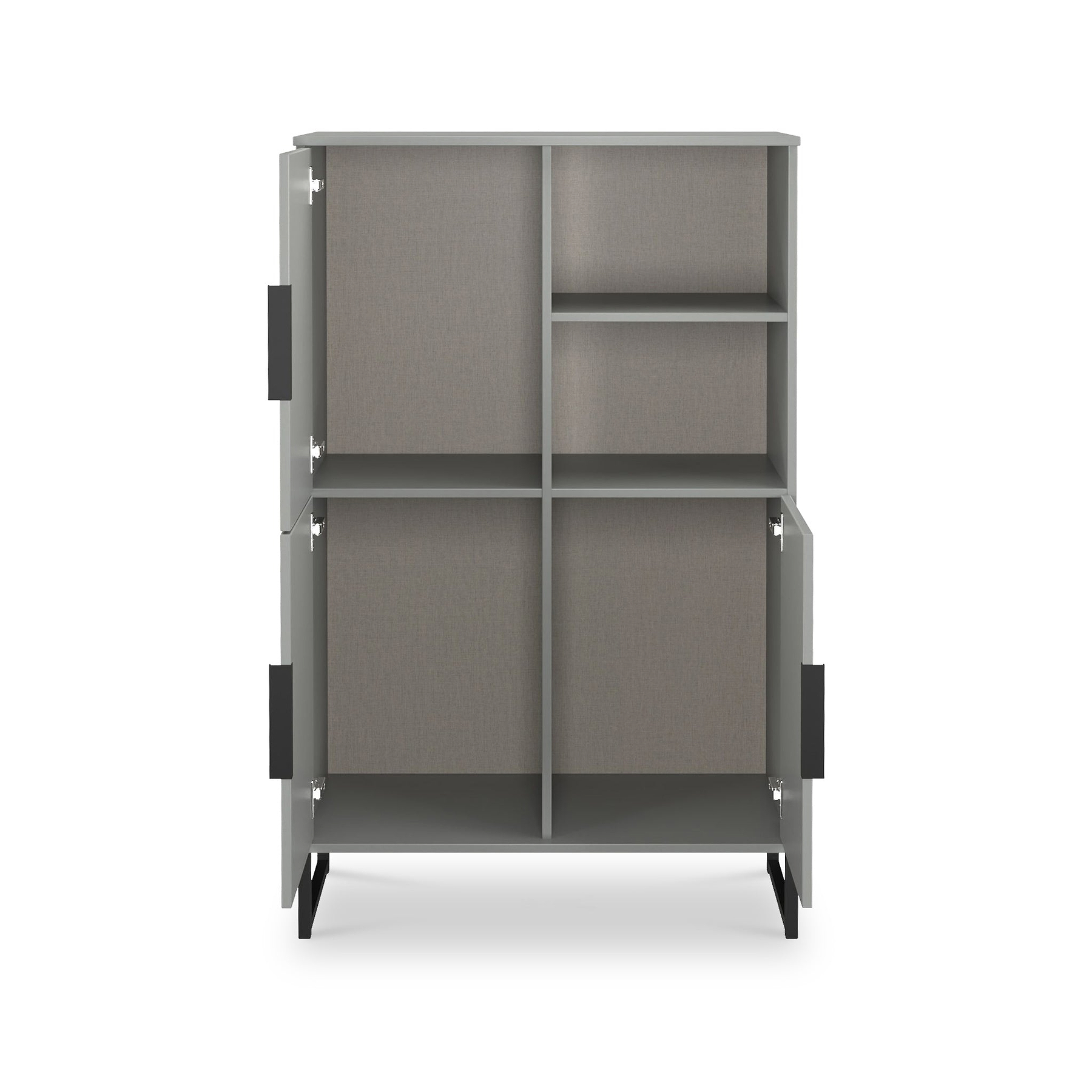 Ashbourne Cabinet Dusk Grey from Roseland Furniture