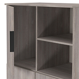 Ashbourne Cabinet Grey Oak from Roseland Furniture