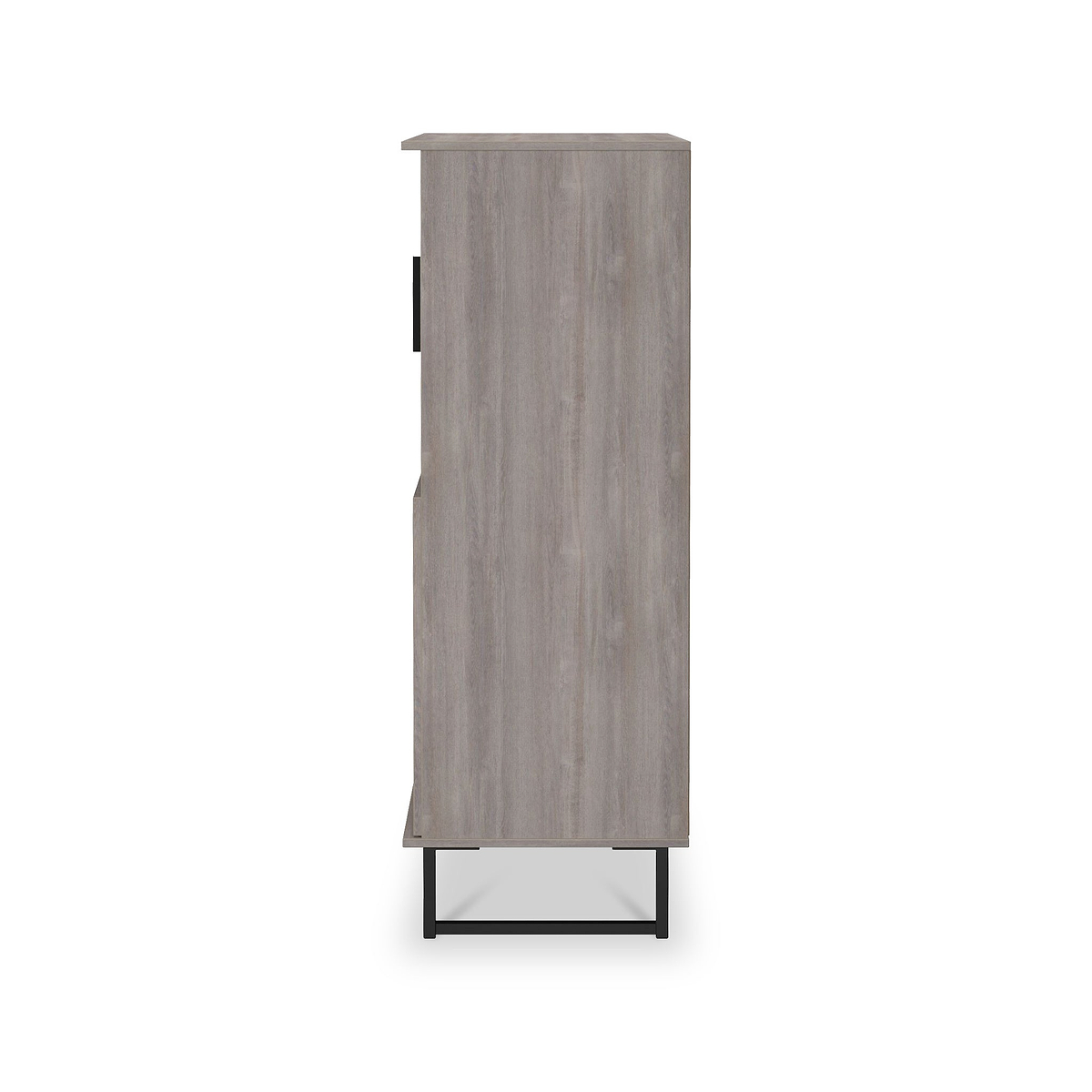 Ashbourne Cabinet Grey Oak from Roseland Furniture
