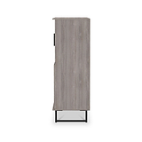 Ashbourne Cabinet Grey Oak from Roseland Furniture