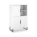 Ashbourne Cabinet White Matt from Roseland Furniture