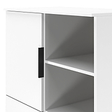 Ashbourne Cabinet White Matt from Roseland Furniture