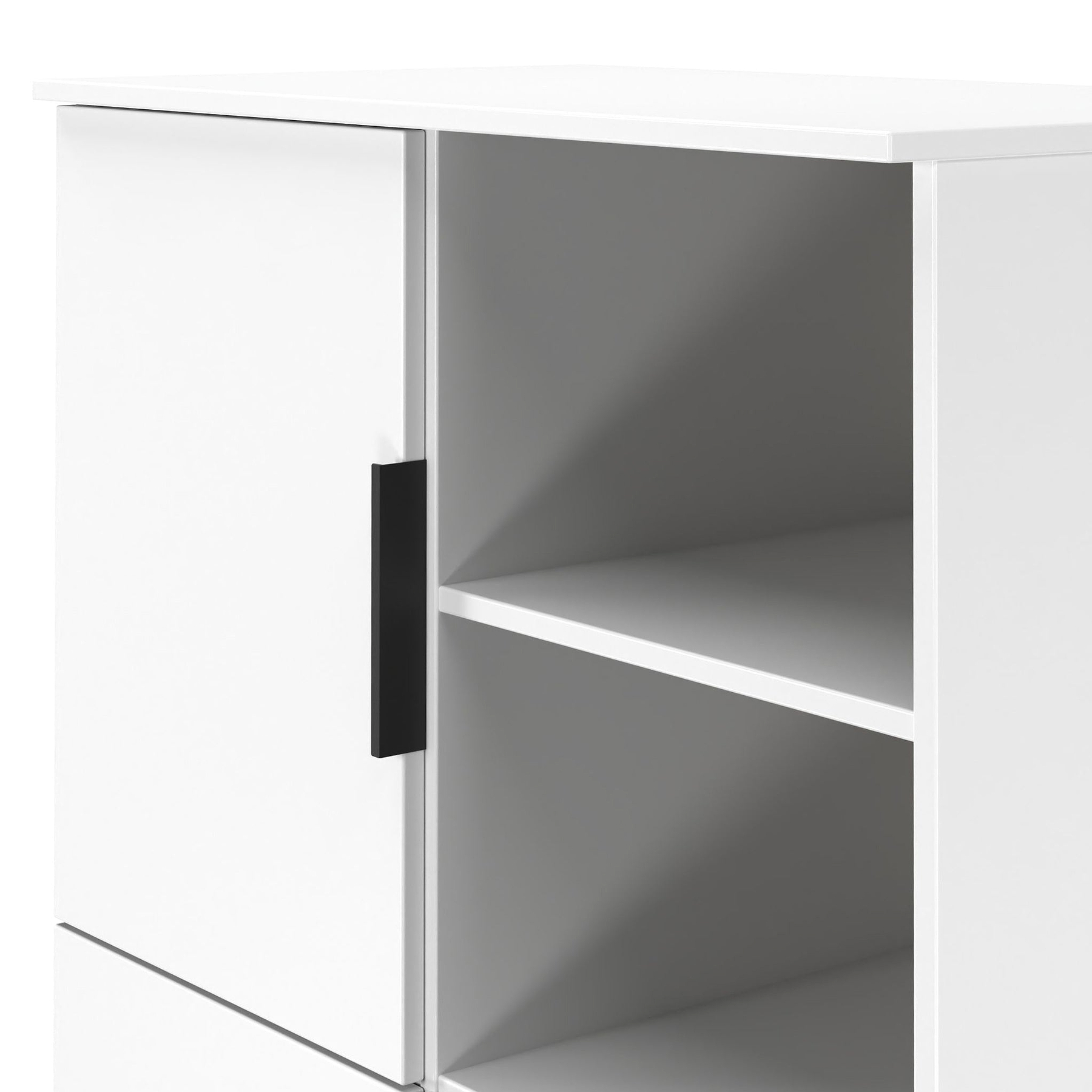 Ashbourne Cabinet White Matt from Roseland Furniture