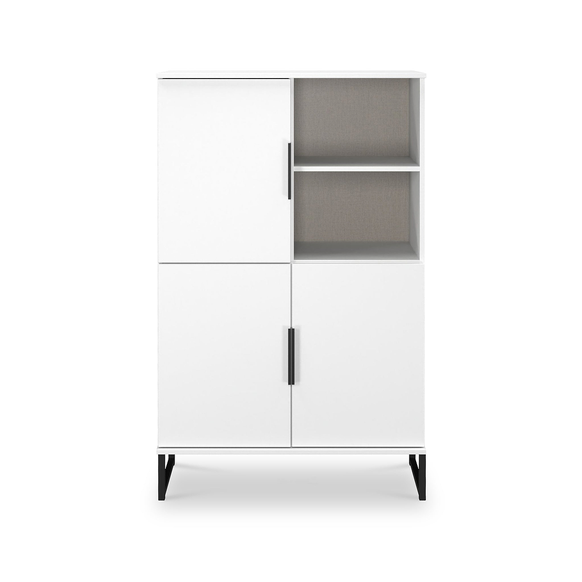 Ashbourne Cabinet White Matt from Roseland Furniture