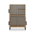 Ashbourne Cabinet Yellow Matt from Roseland Furniture