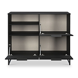Ashbourne Sideboard Black Ash from Roseland Furniture
