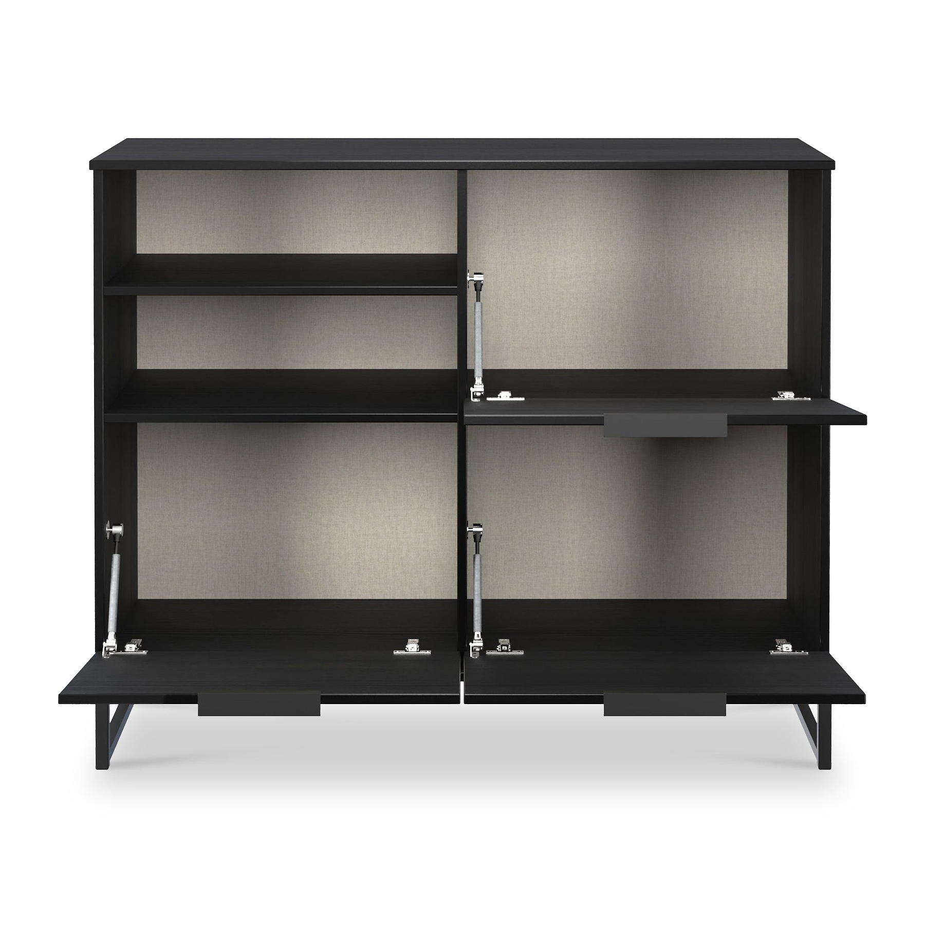 Ashbourne Sideboard Black Ash from Roseland Furniture
