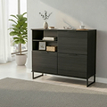 Ashbourne Sideboard Black Ash from Roseland Furniture