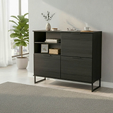 Ashbourne Sideboard Black Ash from Roseland Furniture