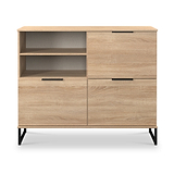 Ashbourne Sideboard Oak from Roseland Furniture