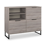 Ashbourne Sideboard Grey Oak from Roseland Furniture