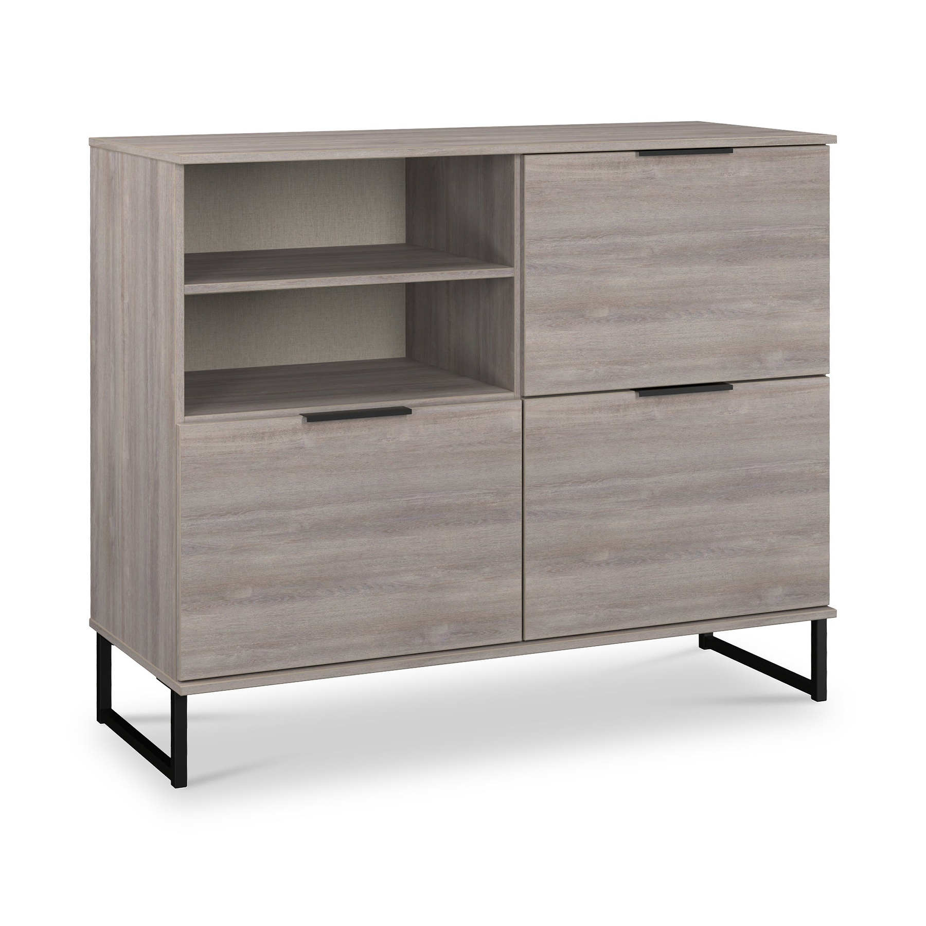 Ashbourne Sideboard Grey Oak from Roseland Furniture