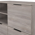 Ashbourne Sideboard Grey Oak from Roseland Furniture