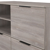 Ashbourne Sideboard Grey Oak from Roseland Furniture