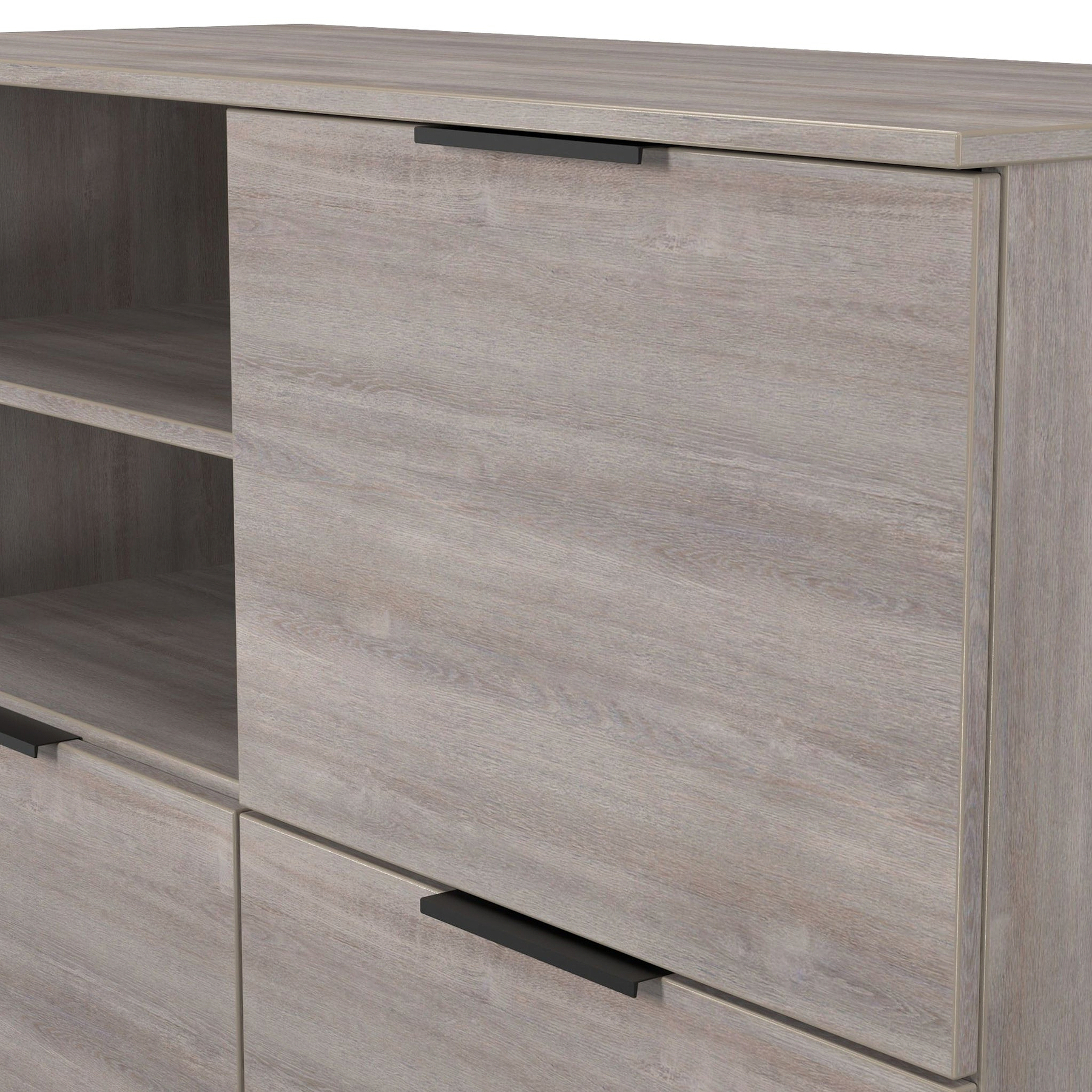 Ashbourne Sideboard Grey Oak from Roseland Furniture