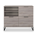 Ashbourne Sideboard Grey Oak from Roseland Furniture