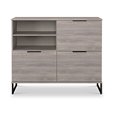 Ashbourne Sideboard Grey Oak from Roseland Furniture