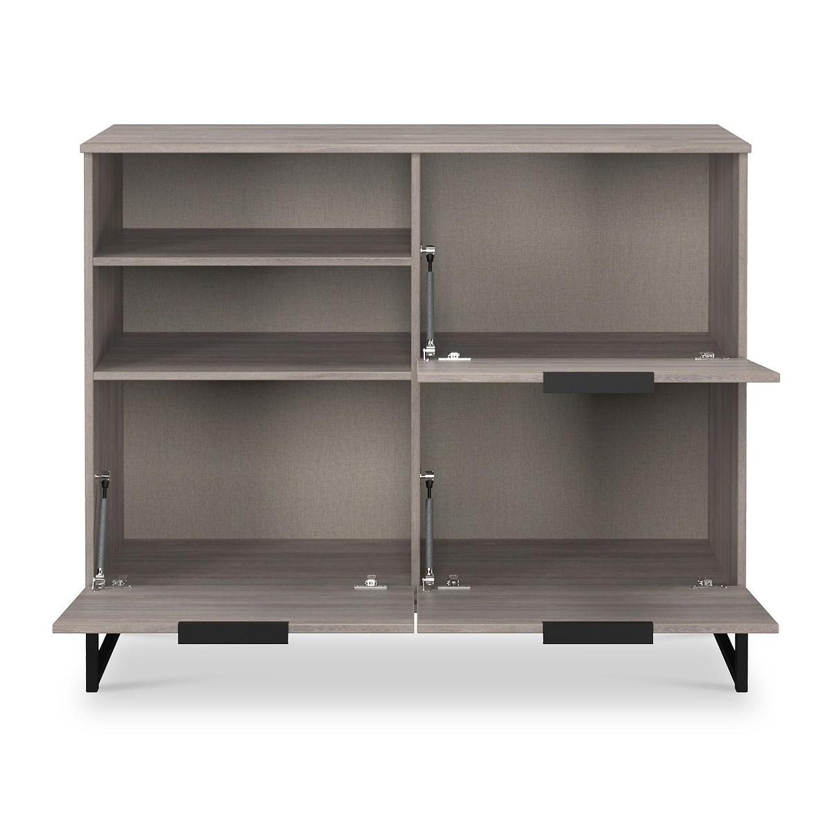 Ashbourne Sideboard Grey Oak from Roseland Furniture