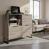 Ashbourne Sideboard Grey Oak from Roseland Furniture