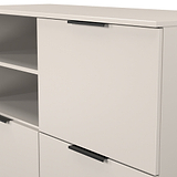 Ashbourne Sideboard Cashmere Matt from Roseland Furniture