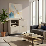 Ashbourne Sideboard Cashmere Matt from Roseland Furniture