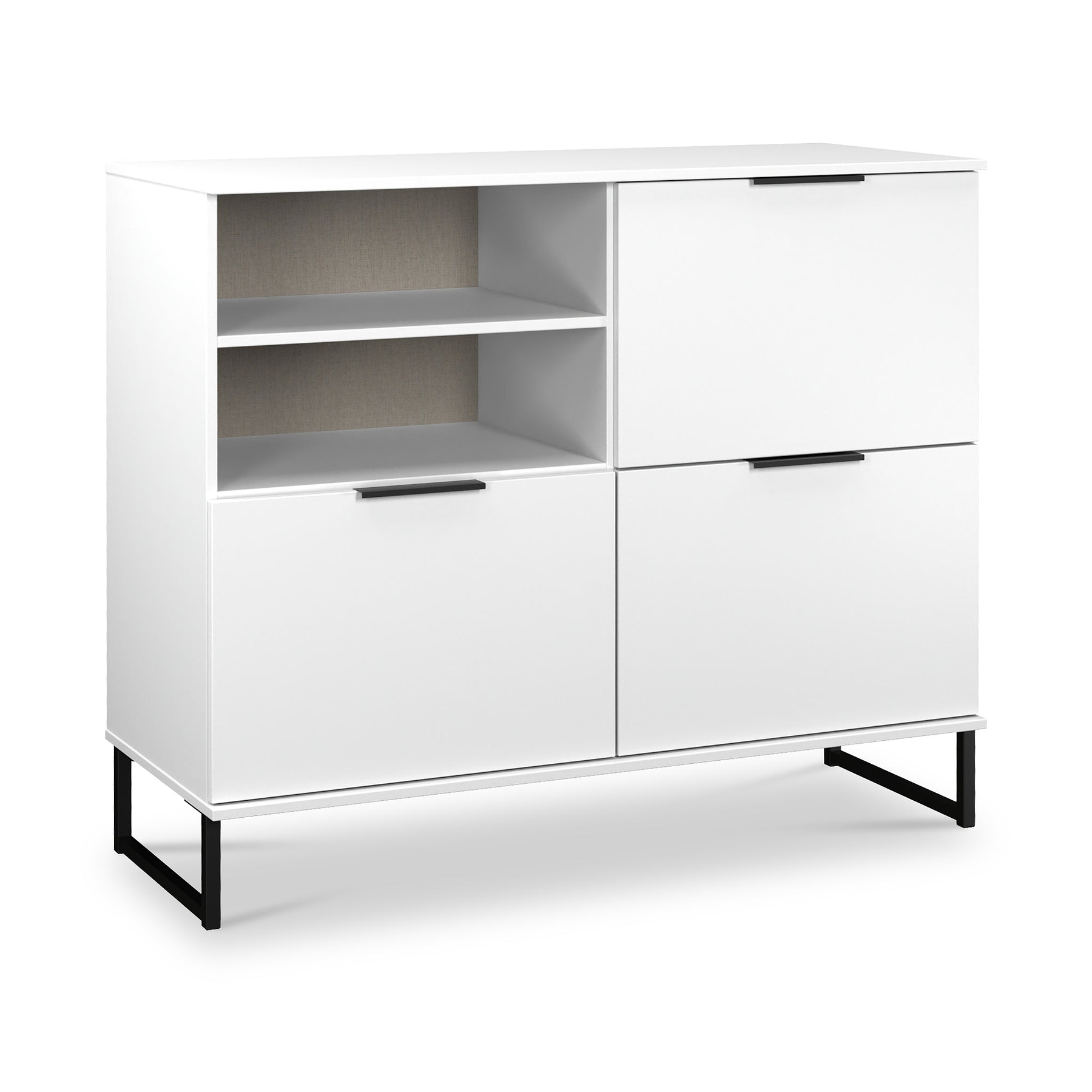 Ashbourne Sideboard White Matt from Roseland Furniture
